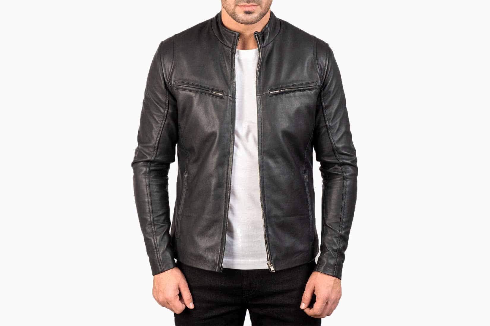 Brown Leather Jacket Manufacturer Supplier from Ludhiana India